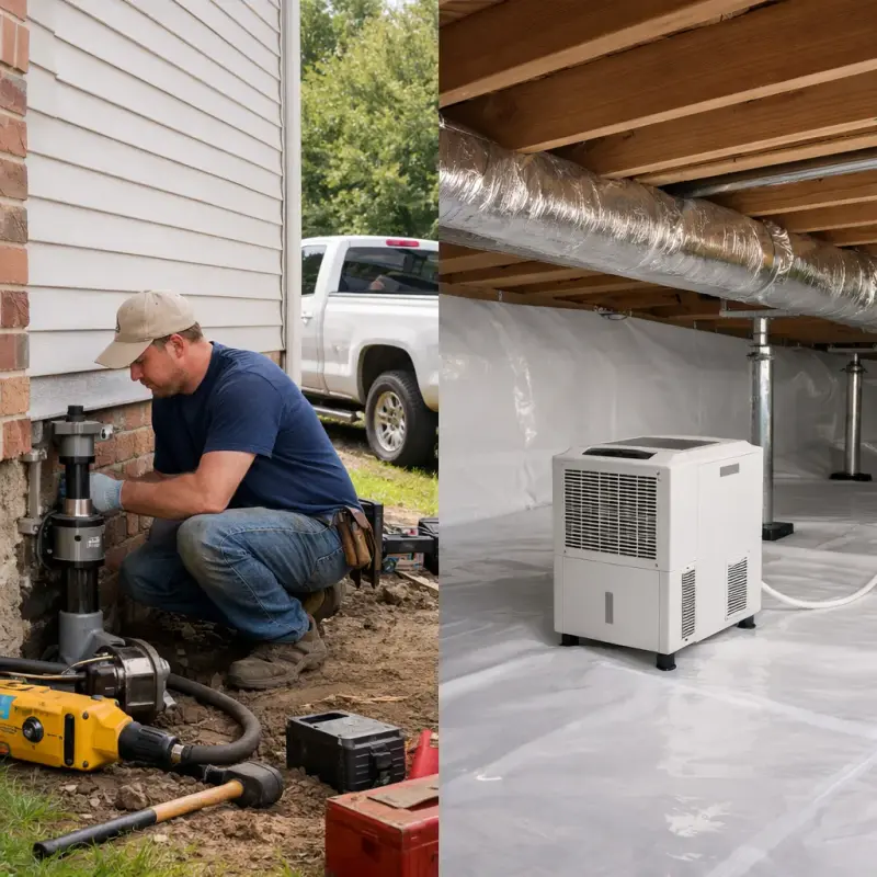 Crawl Space Encapsulation Edison