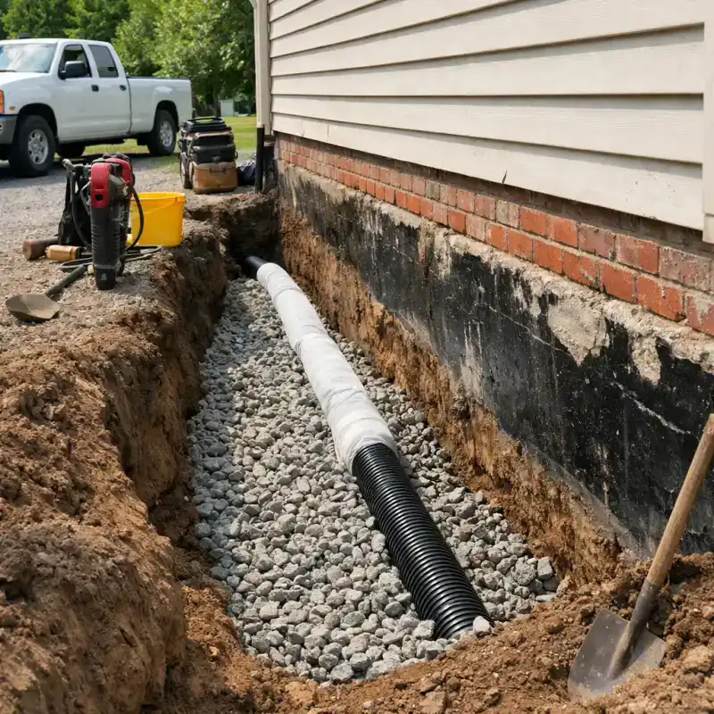 French Drain Edison